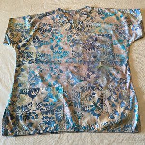 S.C.R.U.B.S. WOMEN'S SCRUB TOP SIZE M